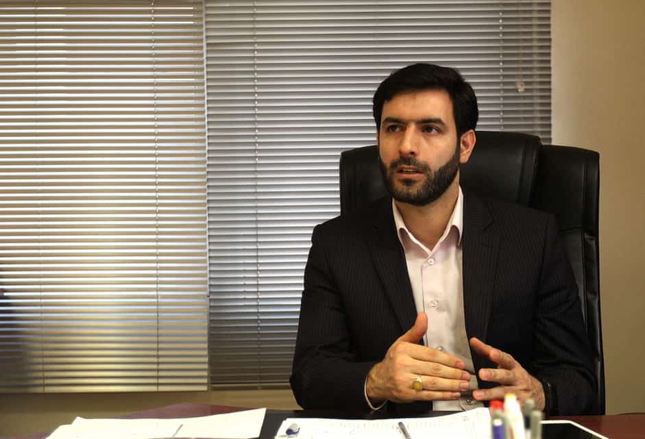 علی رهبری رئیس مرکز توسعه تجارت الکترونیک