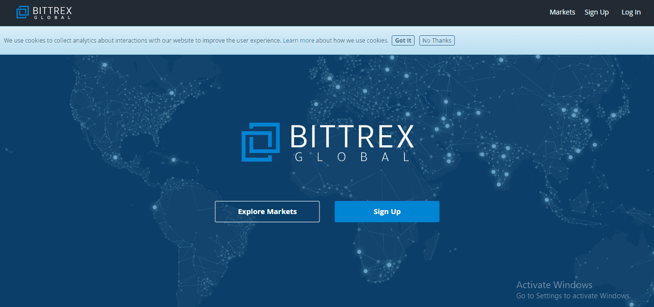 صرافی ارز دیجیتال Bittrex
