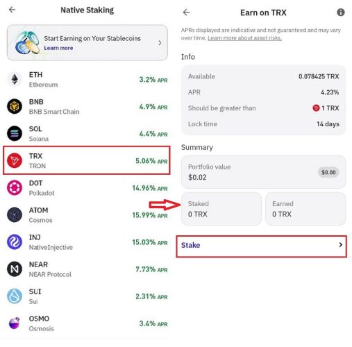مراحل استیکینگ در تراست ولت