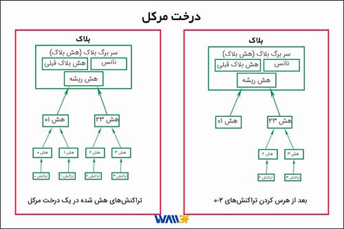 وایت پیپر بیت کوین درخت مرکل