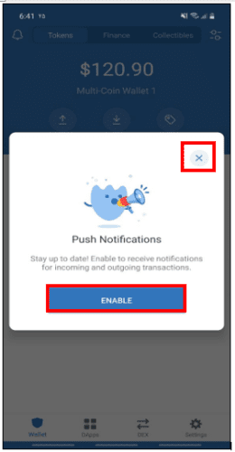 غیر فعال کردن نوتیفیکیشن
