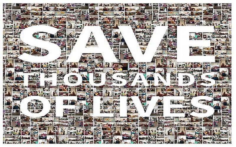 Save Thousands of Lives ۴.۵ میلیون دلار