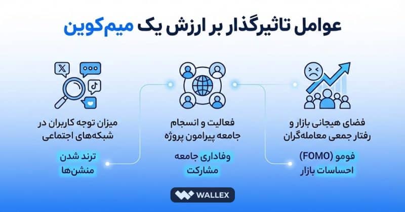 عوامل تاثیرگذار بر ارزش یک میم کوین