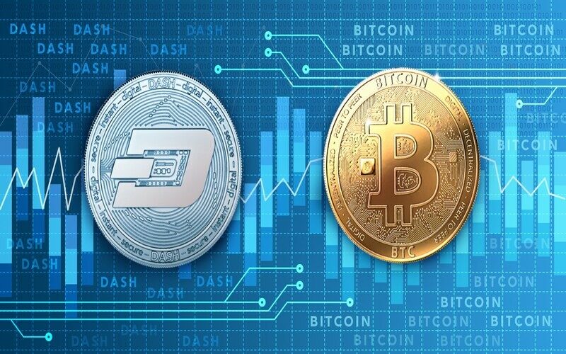 تفاوت دش و بیت کوین