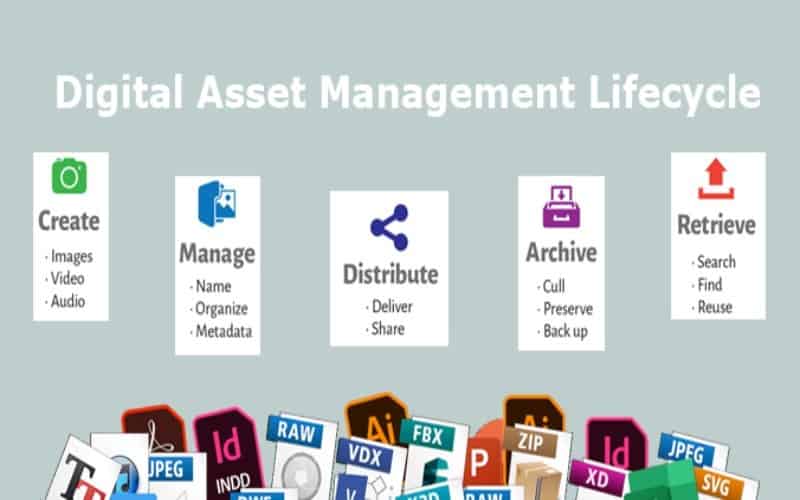 مدیریت دارایی های دیجیتال