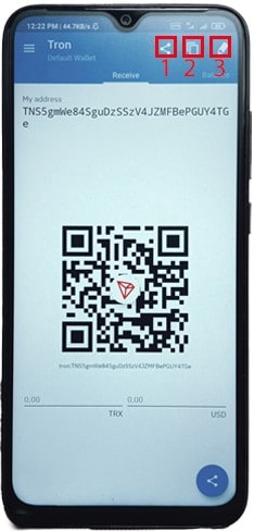 مراحل دریافت کوین در کیف پول کوینومی