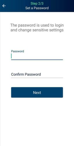 تعیین رمز عبور در والت اج