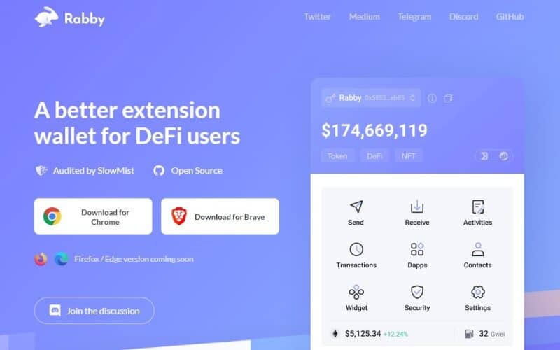 معرفی کیف پول Rabby