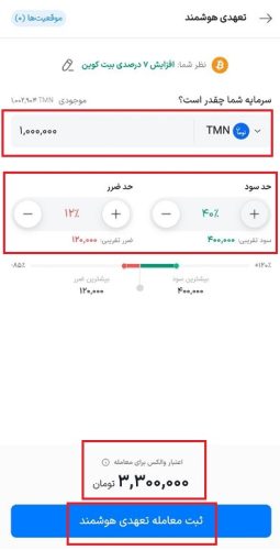 معامله تعهدی هوشمند