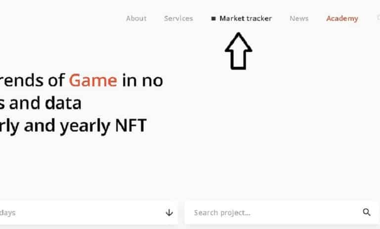 Market Tracker در سایت NonFungible