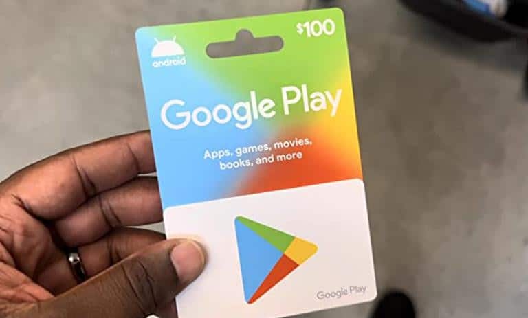 گیفت کارت Google Play