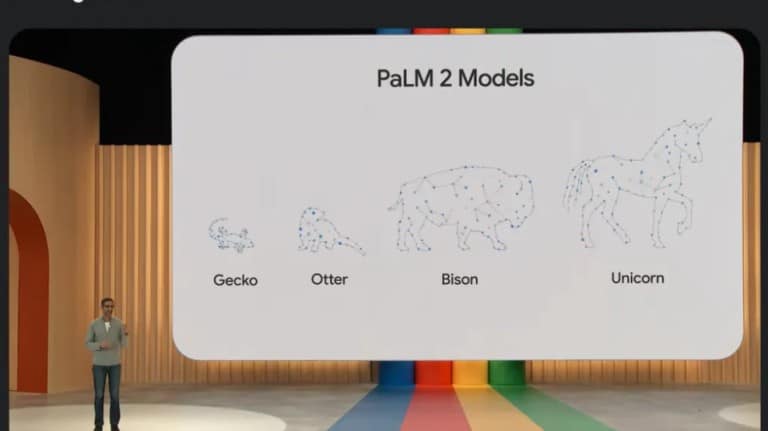 نسخه‌های متفاوت مدل PaLM2 گوگل