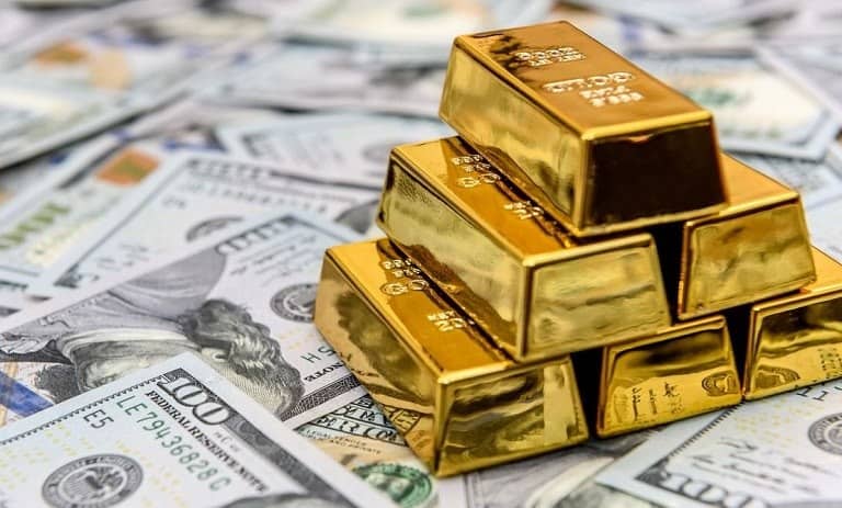 شمش طلا و دلار
