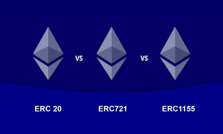 مقایسه استاندارد ERC-1155 با ERC-20 و ERC-721