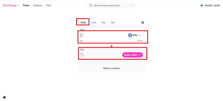 آموزش صرافی یونی سواپ