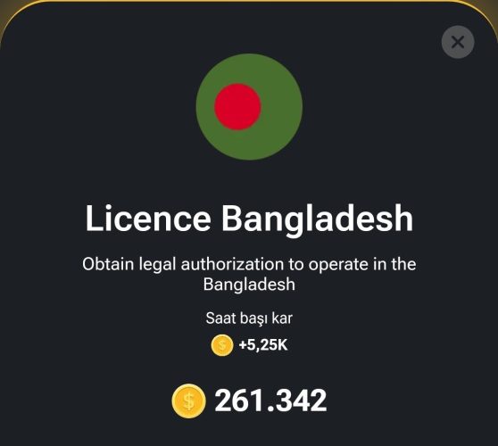 کارت Licence Bangladesh