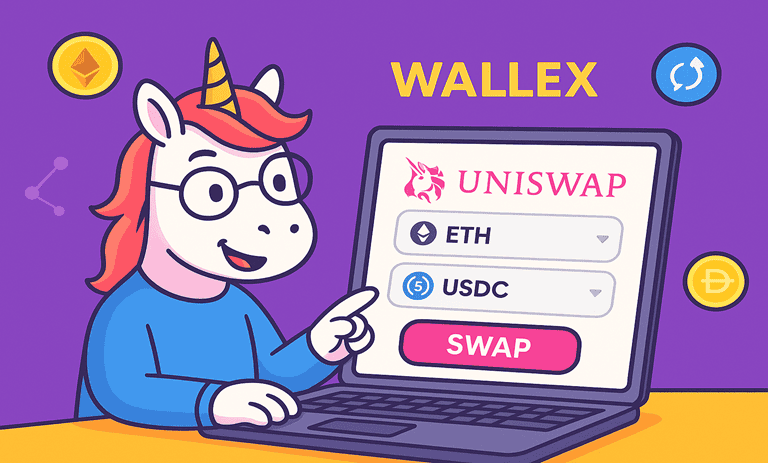 آموزش کار با صرافی یونی سواپ