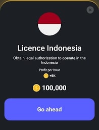 کارت Licence Indonesia