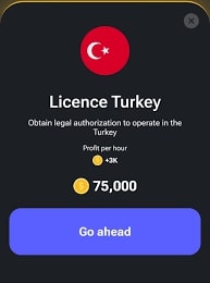 کارت Licence Turkey