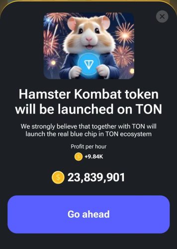 کارت Ton + Hamster Kombat = Success