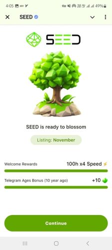 تایید شروع بازی seed