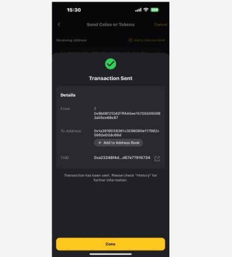 برداشت از COOLWALLET