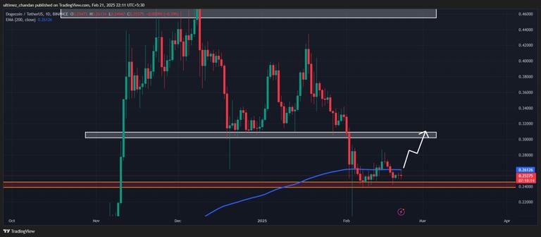 چارت قیمت DOGE
