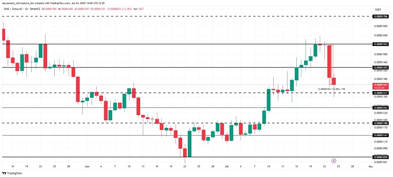 پیش بینی قیمت شیبا اینو
