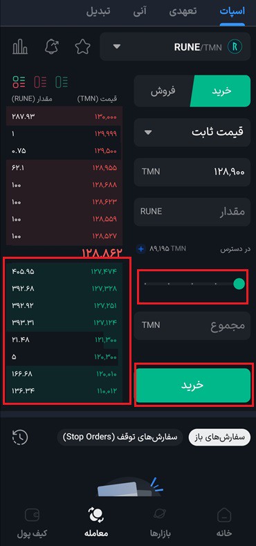 اطلاعات مورد نیاز برای خرید  ثورچین