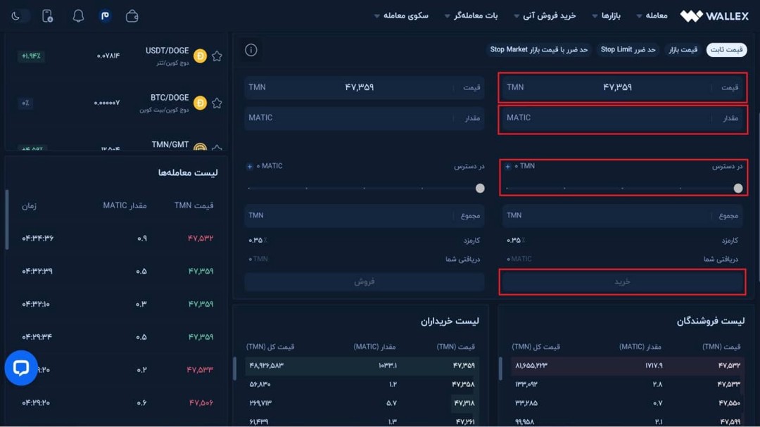 اطلاعات مورد نیاز برای خرید پالیگان